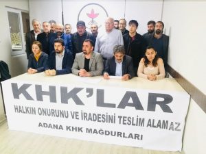 KHK’LAR HALKIN ONURUNU VE İRADESİNİ TESLİM ALAMAZ