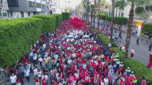 Adana’da asırlık 19 mayıs coşkusu bulvarlara, meydanlara sığmadı