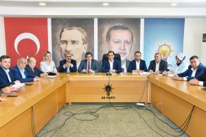 Cumhur İttifakı Büyükşehir Belediye Meclis Üyelerinden Toplantı Öncesi İstişare