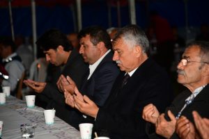 İmamoğlu Sevinçli Köyü’nde şehit Mehmet Erdoğan için iftar