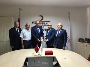 Emniyet Müdürü Aktaş’tan Kızılay’a Ziyaret