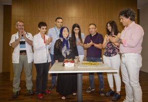 KARACİĞER NAKLİ İLE BAŞLAYAN YENİ HAYATININ 1. YAŞINI KUTLADI