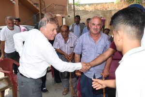 Başkan Akif Kemal Akay sorunları yerinde çözüyor…
