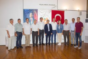 AK Parti Yöneticileri Çiftçiler Birliği’nde