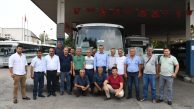 Ayhan Barut otobüsçü ve dolmuşçu esnafıyla buluştu