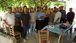 SUNAR ÇİFTÇİLERİNE İLK YARDIM EĞİTİMİ