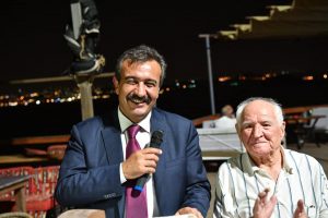 Soner Çetin efsanelerle buluştu