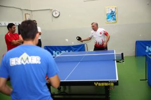 Sporcu Başkan’dan spora destek