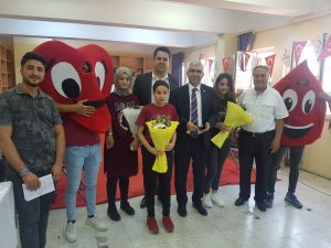 “Bir damla kan ile yaşam şans ver”