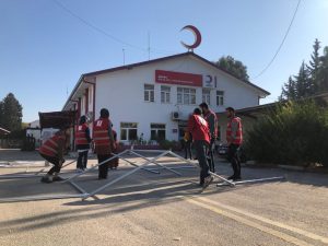 GENÇ KIZILAYCILAR OLASI AFETE HAZIRLIKLI