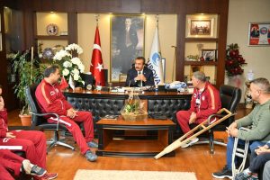 “Engellilerin her zaman yanındayız”