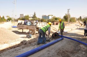 İmamoğlu ilçesinde içme suyu şebekesi yenileniyor