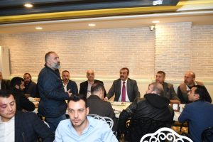 Soner Çetin iş adamlarıyla buluştu