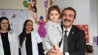 Çocuklara diş sağlığının önemi anlatıldı