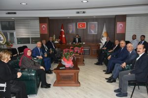 iş dünyasından Başkan Ay’a ziyaret