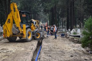 Kabasakal ve Akkapı mezarlıklarına sağlıklı içme suyu