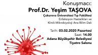 Büyükşehir’den Corona virüsüyle ilgili konferans