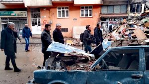 Zeydan Karalar, Kemal Kılıçdaroğlu’yla birlikte Elazığ’da incelemelerde bulundu