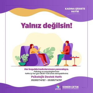 Kadınlara psikolojik destek