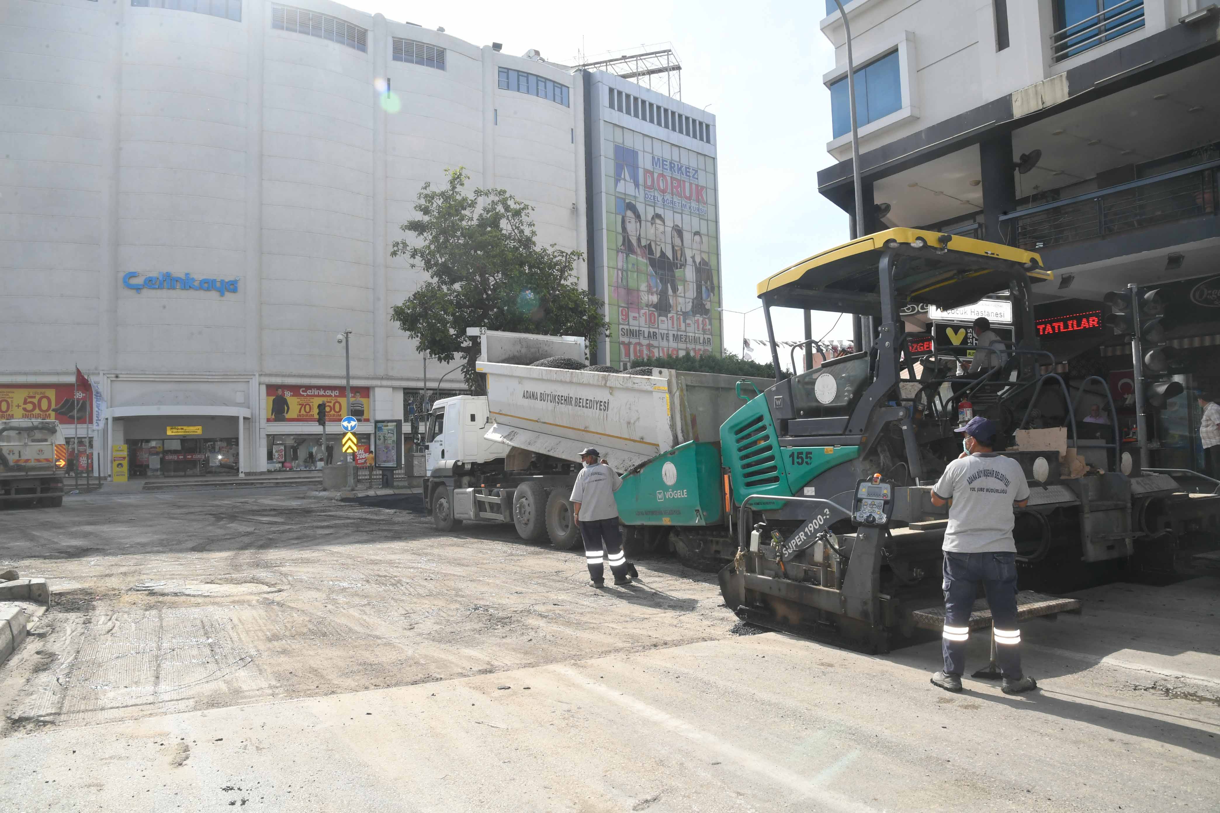 Büyükşehir her koşulda Adanalıya hizmet etmeyi sürdürüyor