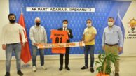 AK Parti Adana İl Başkanı Mehmet Ay, taraftar temsilcileriyle bir araya geldi