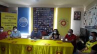 11. Olağan Genel Kurulunu gerçekleştiren Eğitim sen Adana Şubesi görev dağılımını yaptı.