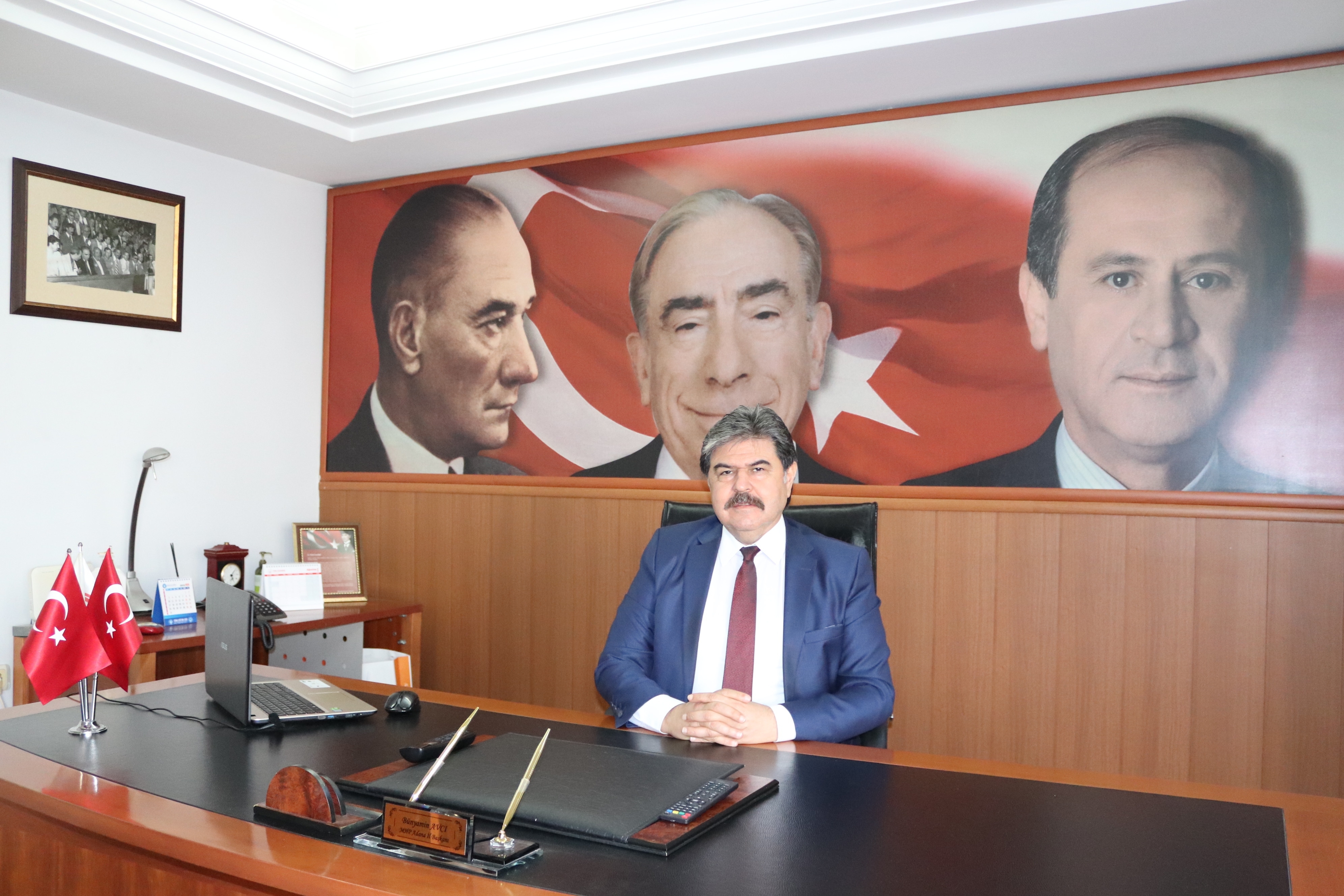 MHP Adana İl Başkanı Bünyamin Avcı’dan 10 Kasım mesajı!..