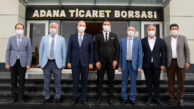 Adana Vergi Dairesi Başkanı Ümit Güner’den ATB Yönetimine ziyaret