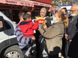 Seyhan’dan Yurt yangını mağdurlarına yardım