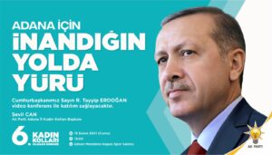 AK PARTİ KADIN KOLLARINDA KONGRE HEYECANI
