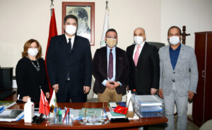 Eczacı Odası’ndan Başhekim Prof. Dr. Murat Gündüz’e ziyaret