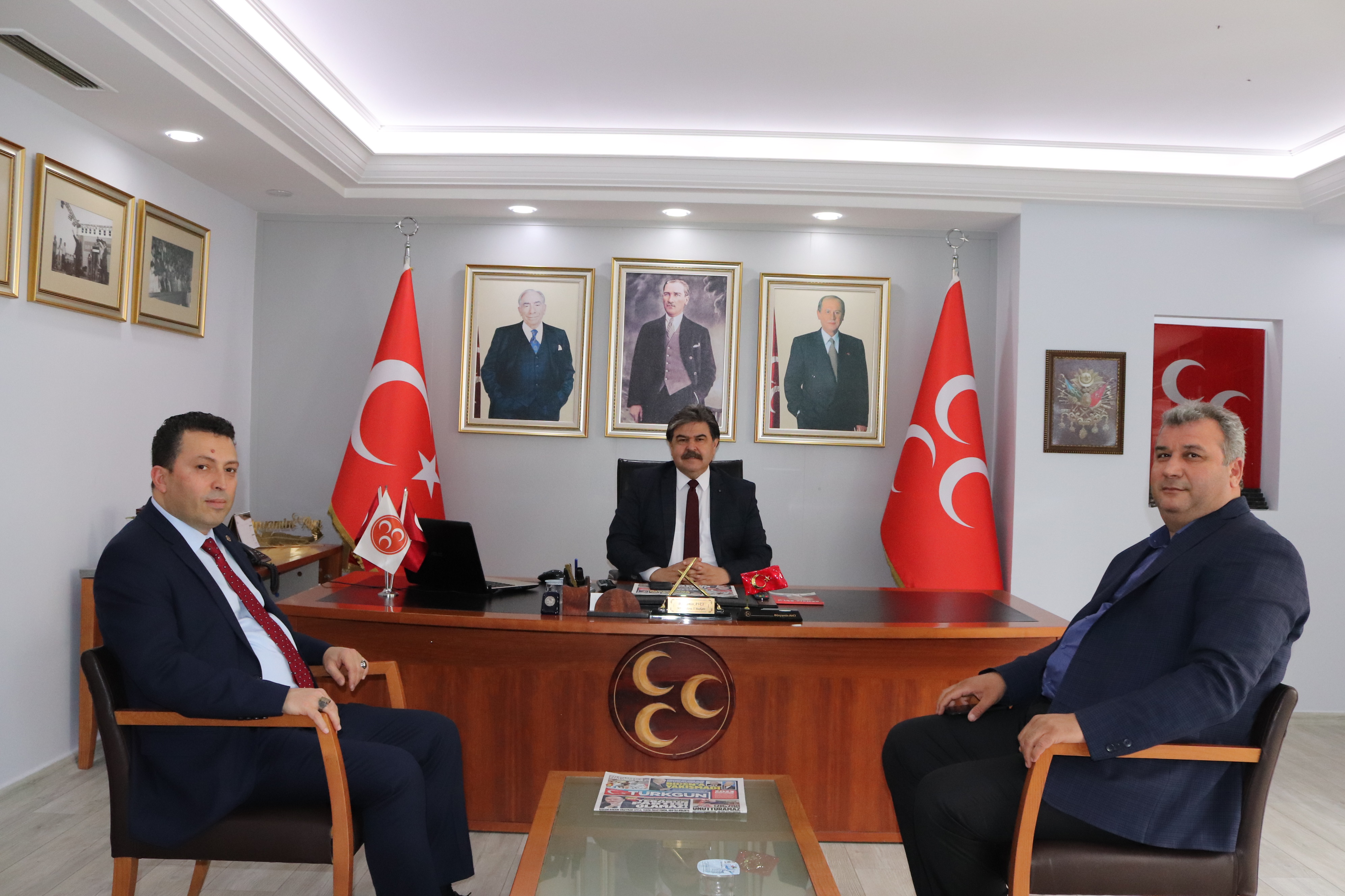 MYK Üyesi Varlı ve Öztürk’tenilk ziyaret Avcı’ya