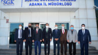 ADAMOB Bileşenlerinden SGK İl Müdürü Canbolat’a Ziyaret