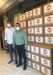TUSİKON’dan 150 gıda kolisi desteği