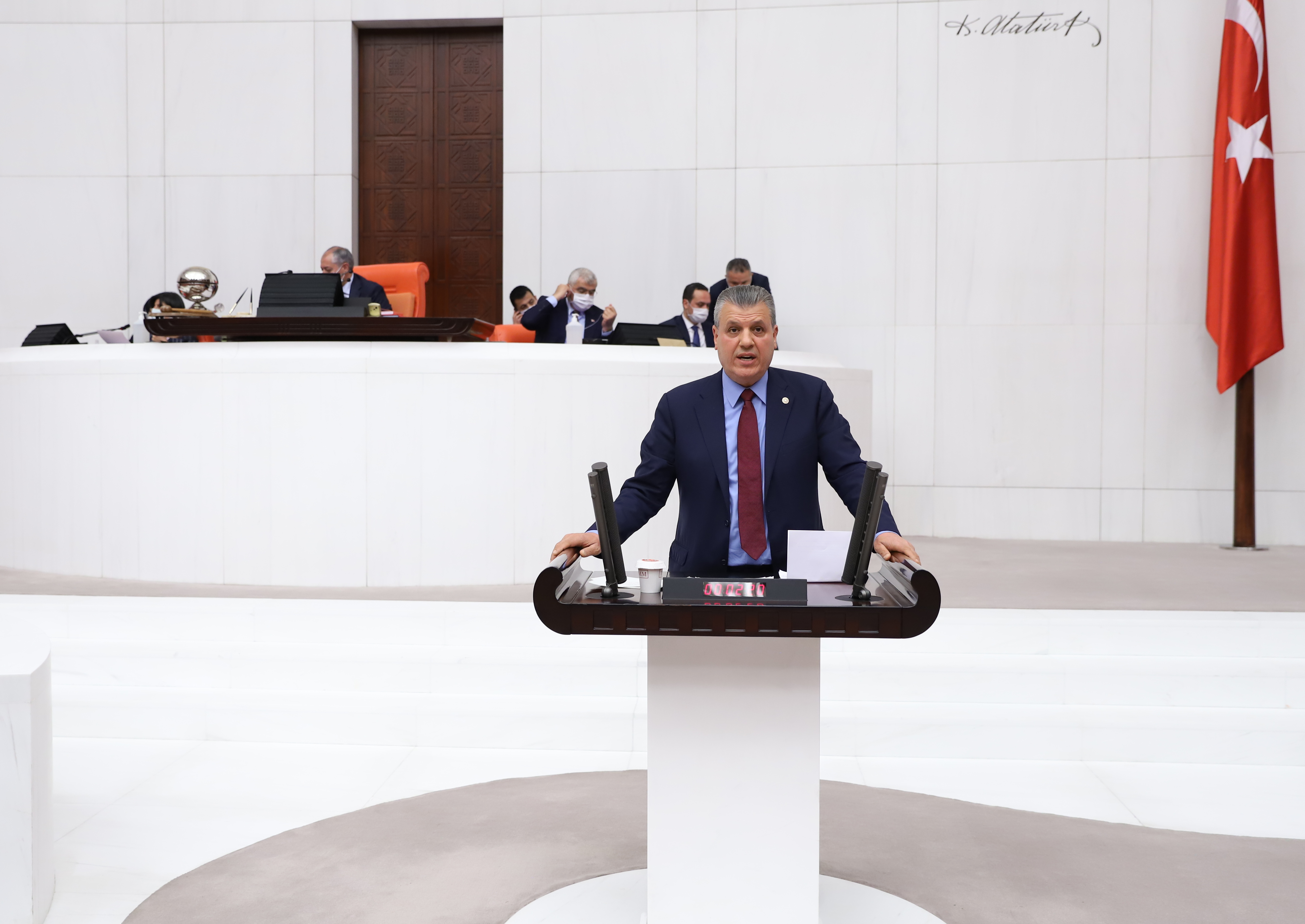 Ayhan Barut, pandemide etkin önlem ve halka destek istedi