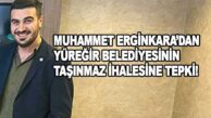 Yüreğir Belediyesine ihale tepkisi!