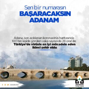 “SEN BİR NUMARASIN, BAŞARACAKSIN ADANA”
