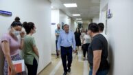 AKAY BELEDİYE ÇALIŞANLARI VE ÇOCUKLARLA BAYRAMLAŞTI