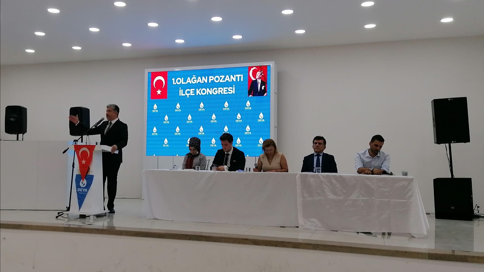 DEVA PARTİSİ 1. OLAĞAN POZANTI İLÇE KONGRESİ GERÇEKLEŞTİRİLDİ