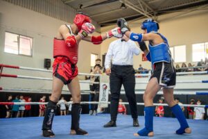 385 sporcu muaythai turnuvasında yarıştı