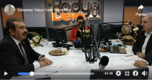 Soner Çetin konuğumdu.