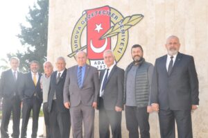 Hentbol Federasyonu MHK Üyeleri; Çukurova Gazeteciler Cemiyeti’ni ziyaret etti
