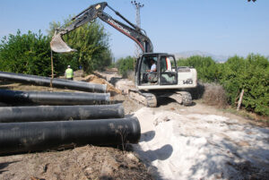 Adana genelinde 383 bin metre asbestli boru değiştirildi.