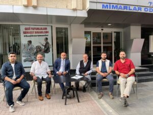 MİMARLAR ODASINDA ADALET NÖBETİ SÜRÜYOR…