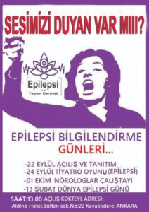 “Ülkemizde 950 bin Epilepsi hastası var”