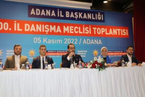 AK Parti Adana 100. İl Danışma Meclisi Toplantısı yapıldı