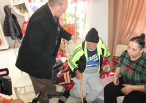 Depremzede baba-kız Yürekleri dağladı