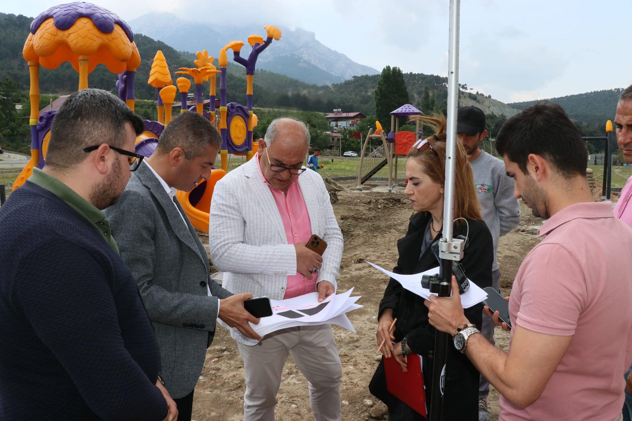 Pozantı’nın En Büyüğü Olacak Olan “Gökbez Parkı” Şekil Almaya Başladı