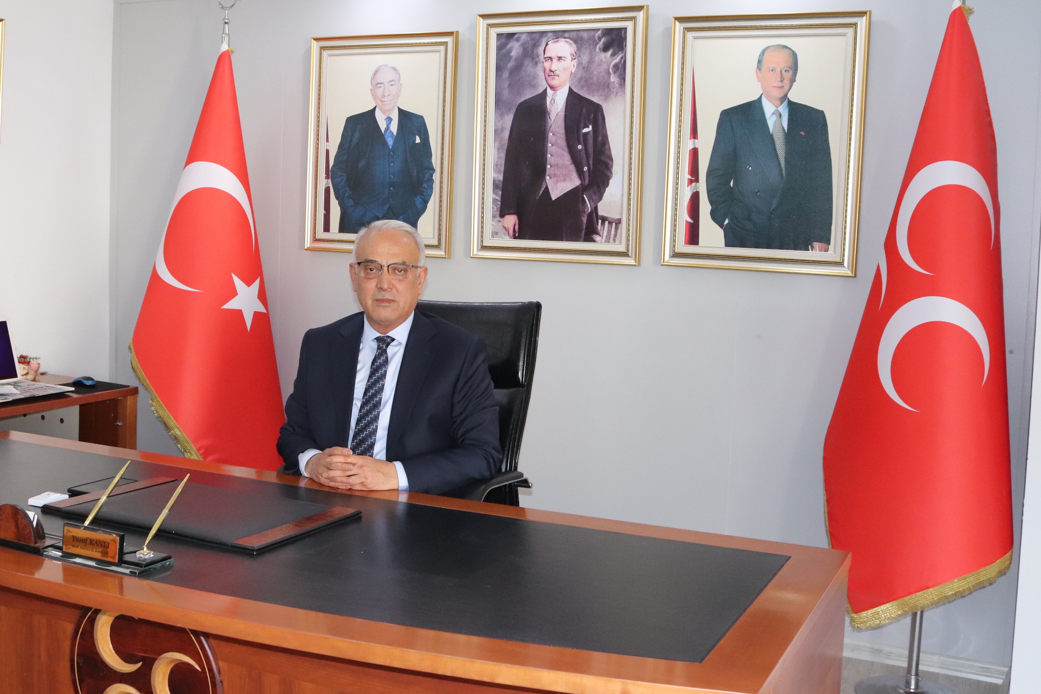 MHP Adana İl Başkanı Yusuf Kanlı’dan 15 Temmuz mesajı…