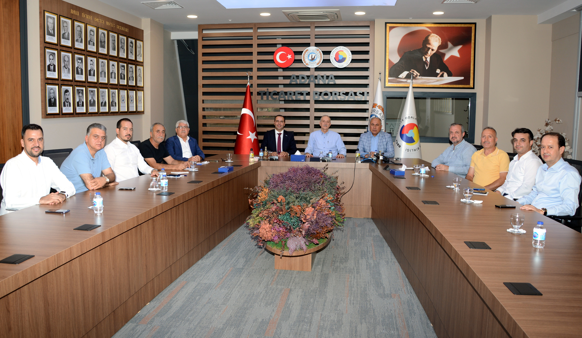 MÜSİAD Yeni Yönetiminden ATB Yönetimine Ziyaret